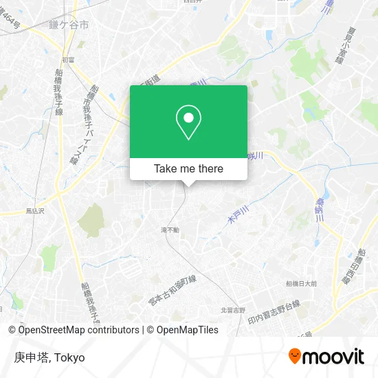 庚申塔 map