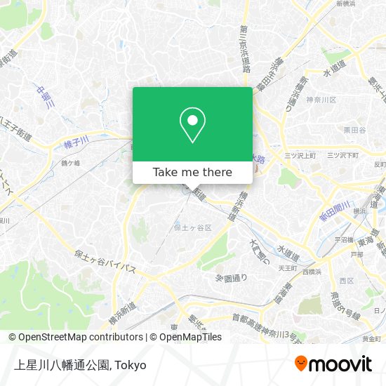 上星川八幡通公園 map
