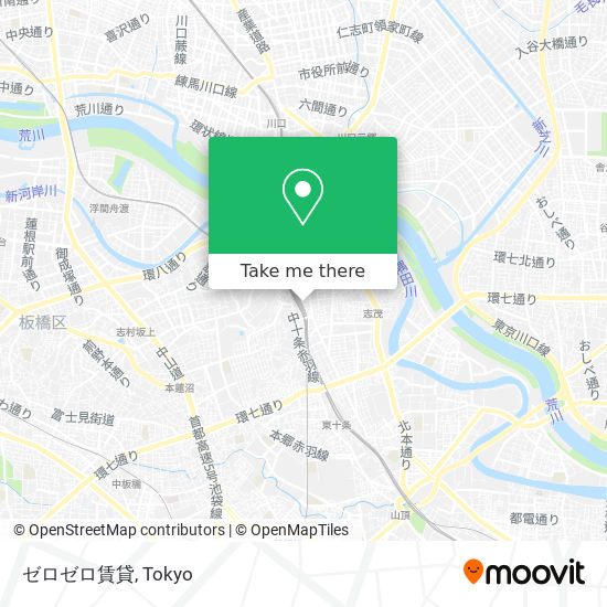 ゼロゼロ賃貸 map