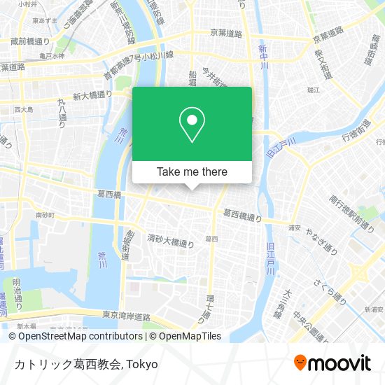 カトリック葛西教会 map