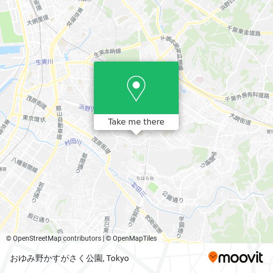 おゆみ野かすがさく公園 map