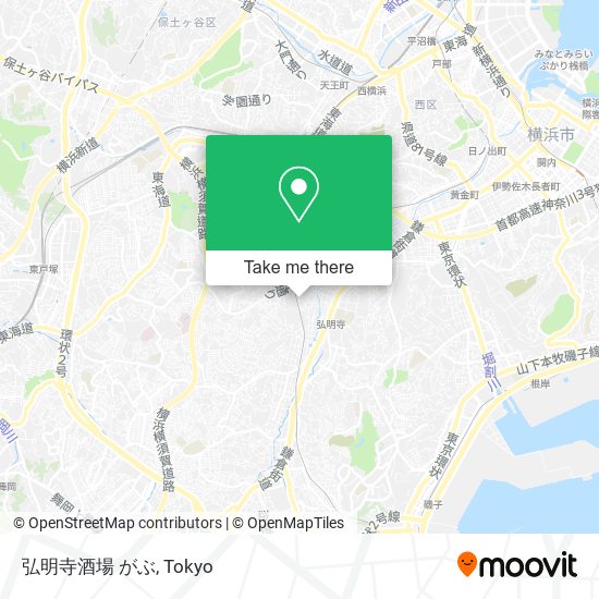 弘明寺酒場 がぶ map