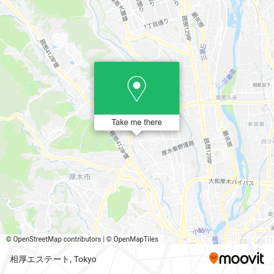 相厚エステート map