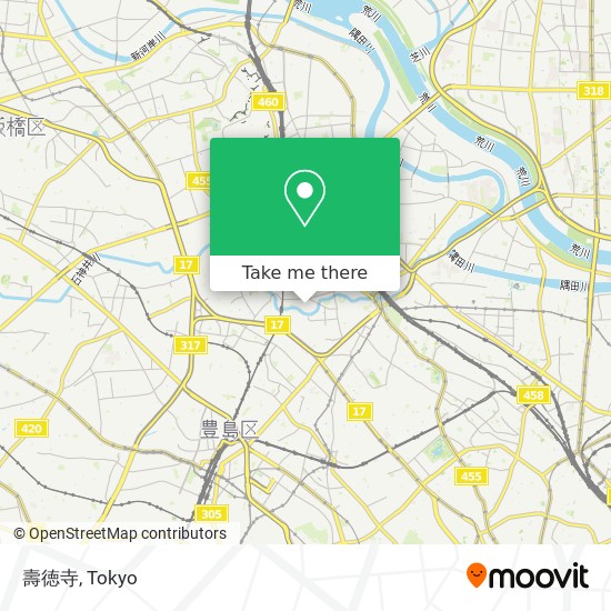 壽徳寺 map