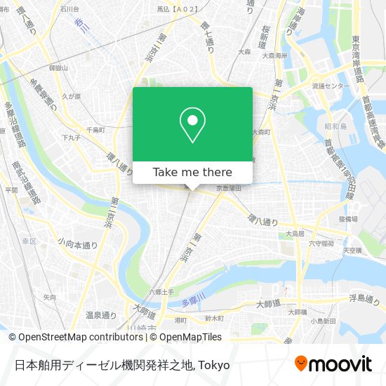 日本舶用ディーゼル機関発祥之地 map