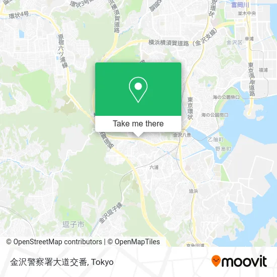 金沢警察署大道交番 map