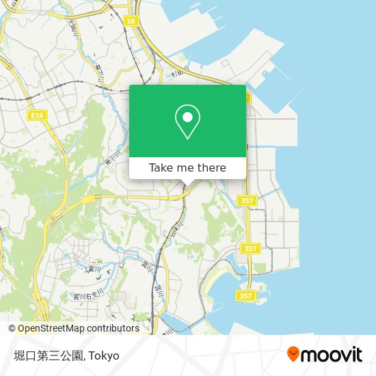 堀口第三公園 map