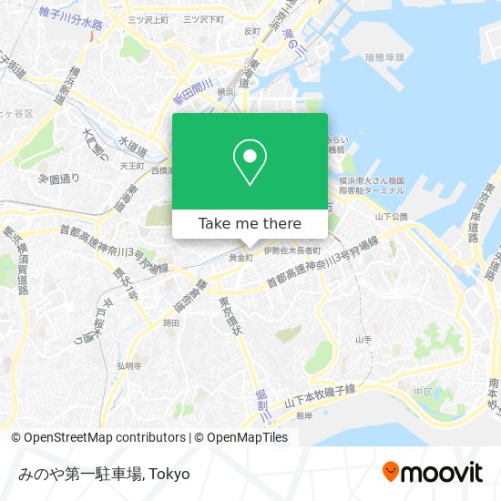 みのや第一駐車場 map