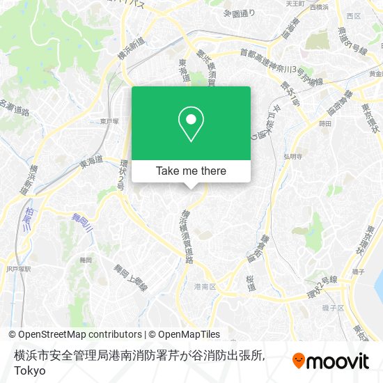 横浜市安全管理局港南消防署芹が谷消防出張所 map