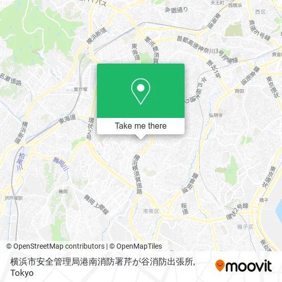横浜市安全管理局港南消防署芹が谷消防出張所 map