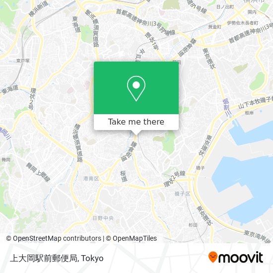 上大岡駅前郵便局 map