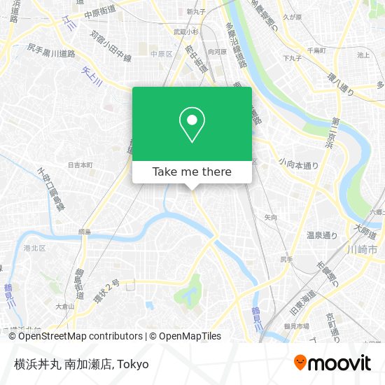 横浜丼丸 南加瀬店 map