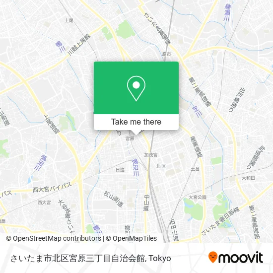 さいたま市北区宮原三丁目自治会館 map