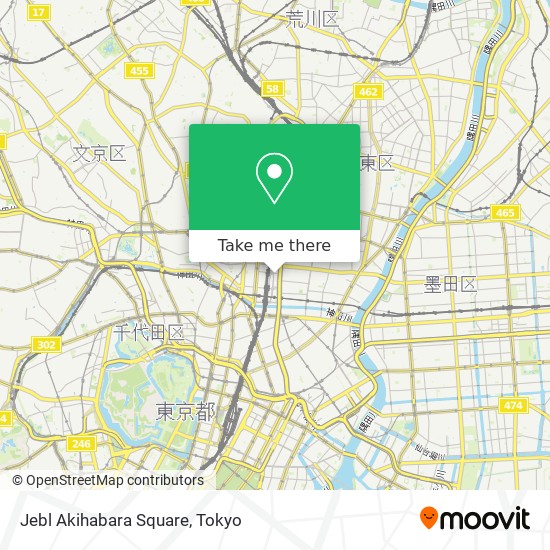 Jebl Akihabara Square map