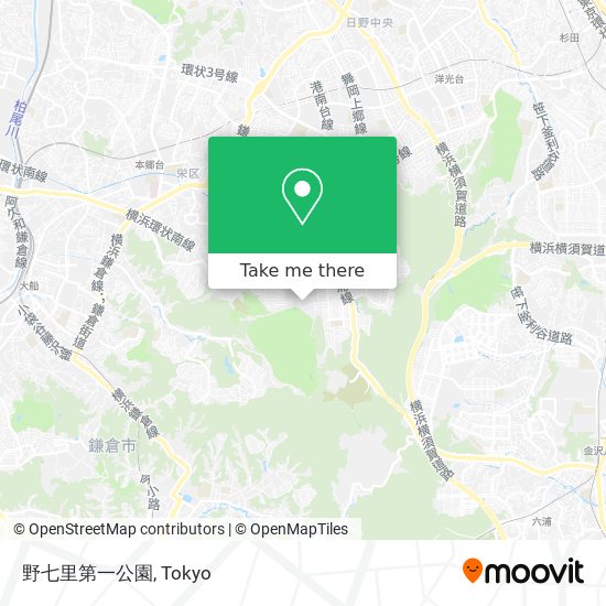 野七里第一公園 map