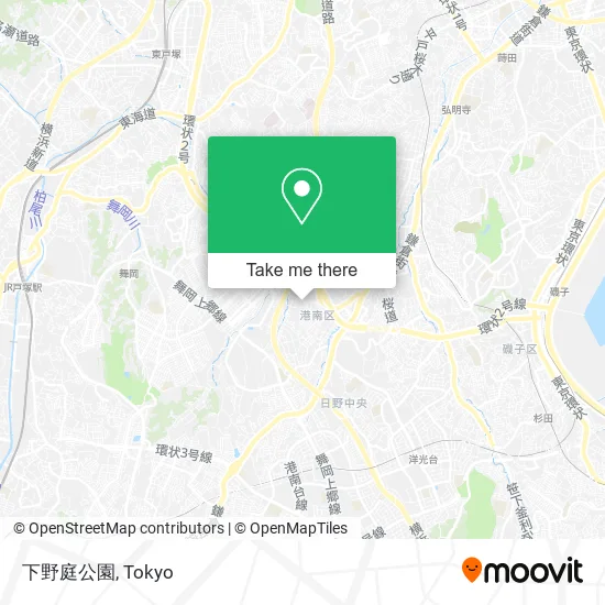 Shimono Niwa Park map