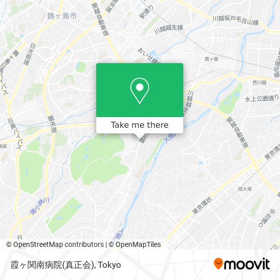霞ヶ関南病院(真正会) map