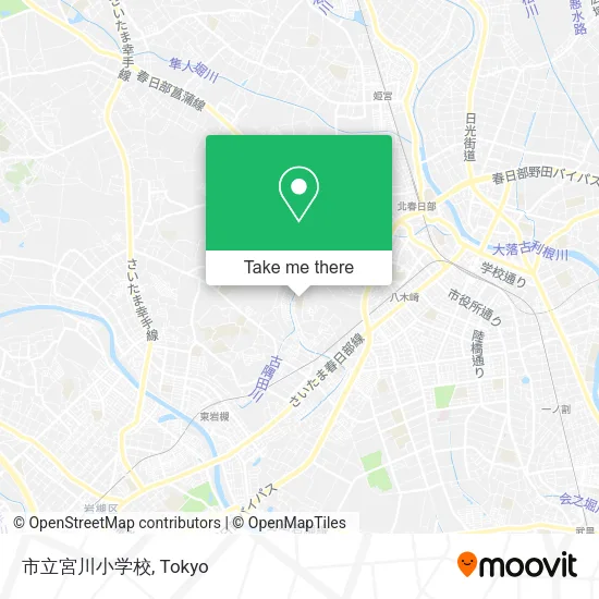 市立宮川小学校 map