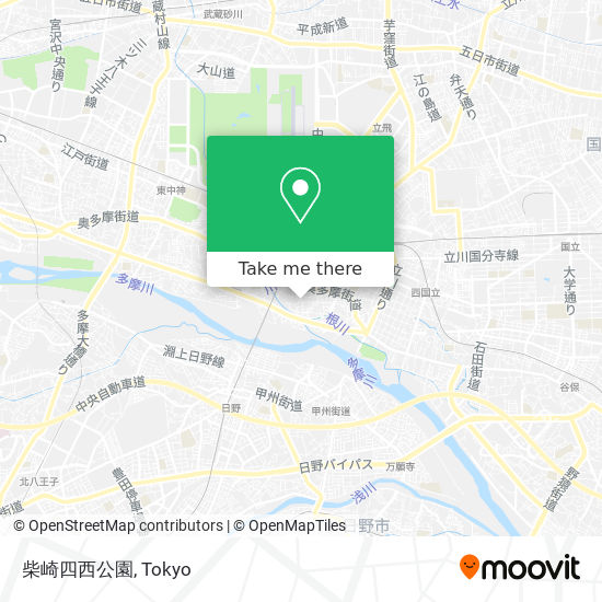 柴崎四西公園 map