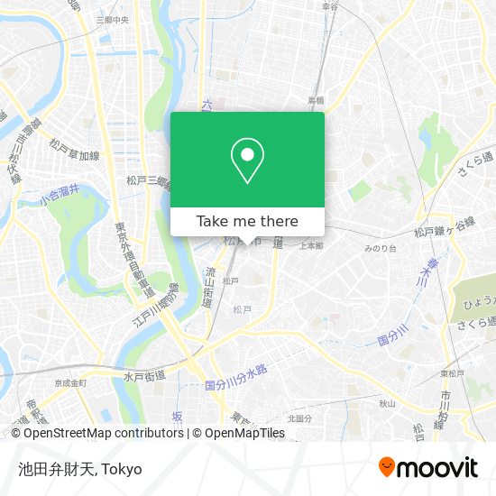 池田弁財天 map