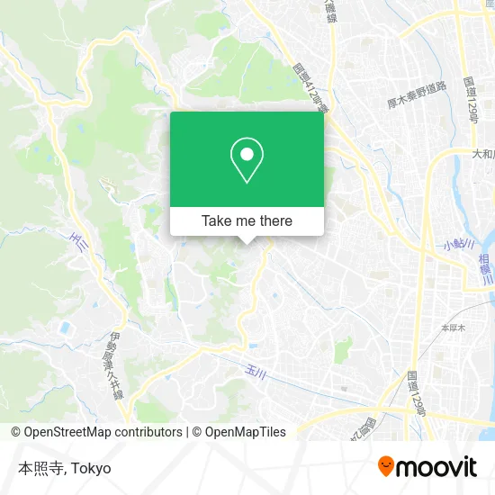 本照寺 map