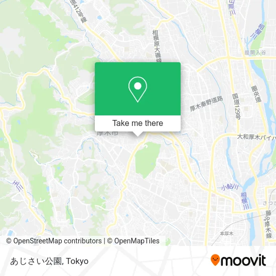 あじさい公園 map