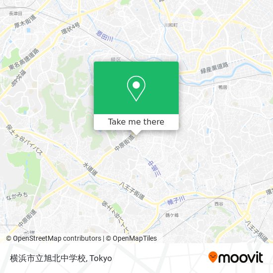 横浜市立旭北中学校 map
