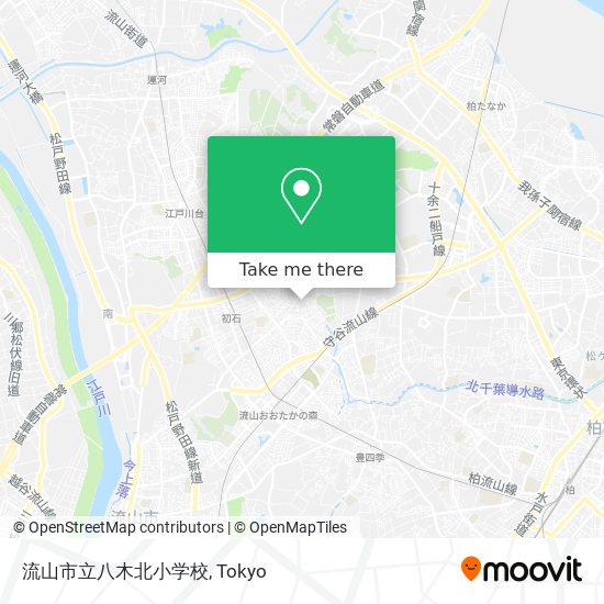 流山市立八木北小学校 map