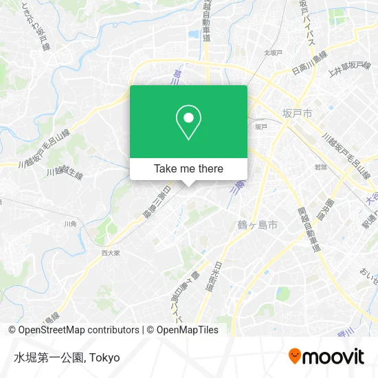 水堀第一公園 map