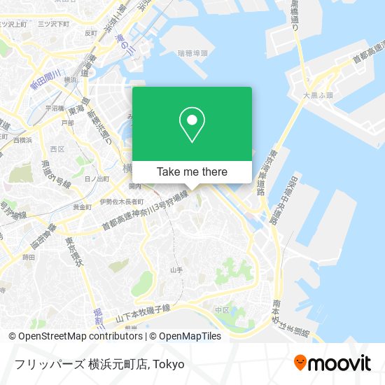 フリッパーズ 横浜元町店 map