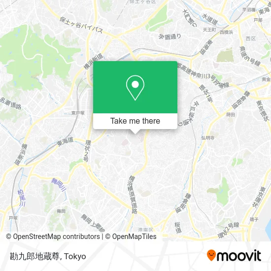 Kankuro Jizo Statue map