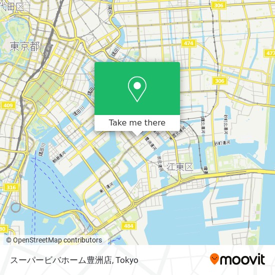スーパービバホーム豊洲店 map