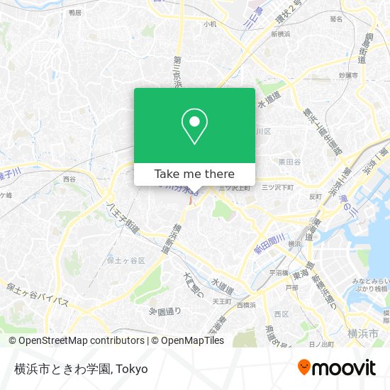 横浜市ときわ学園 map