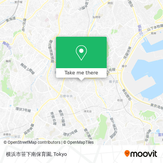 横浜市笹下南保育園 map