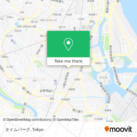 タイムパーク map