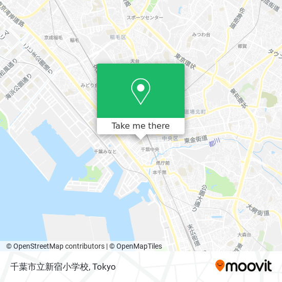 How To Get To 千葉市立新宿小学校 In 千葉市 By Metro Or Bus Moovit