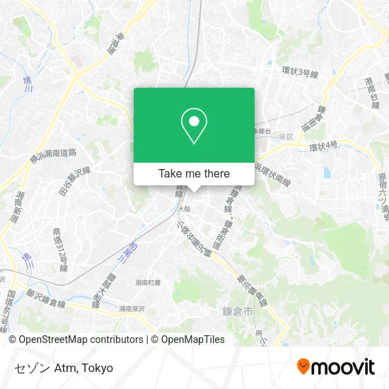 セゾン Atm map