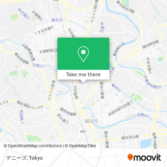 デニーズ map