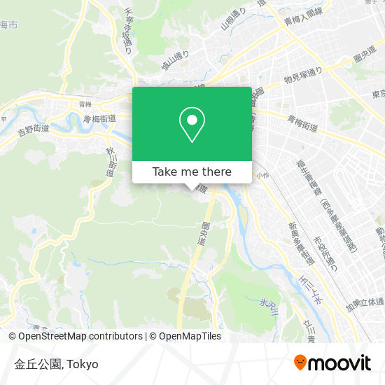 金丘公園 map