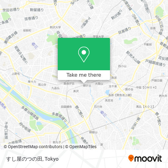 すし屋のつの田 map