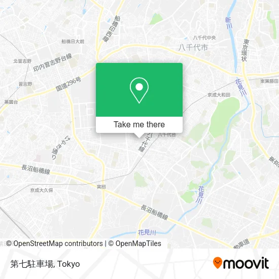 第七駐車場 map