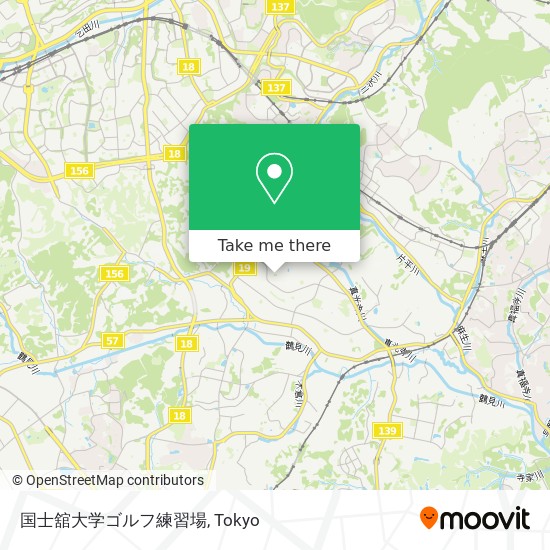 国士舘大学ゴルフ練習場 map