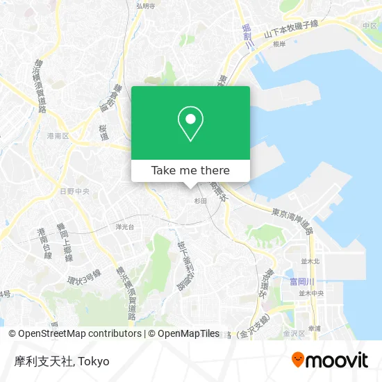 Marishi Ten Shrine map