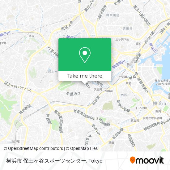 横浜市 保土ヶ谷スポーツセンター map