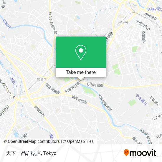 天下一品岩槻店 map