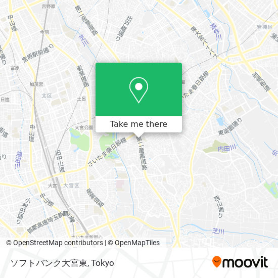 ソフトバンク大宮東 map