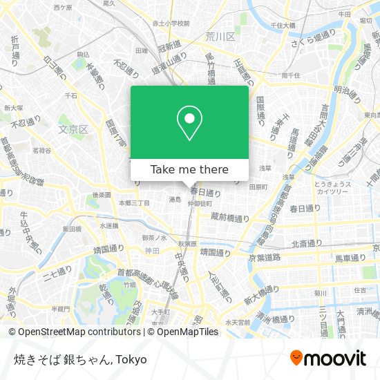 焼きそば 銀ちゃん map