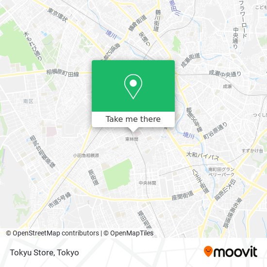 怎樣搭地鐵或巴士去tokyo的tokyu Store Moovit