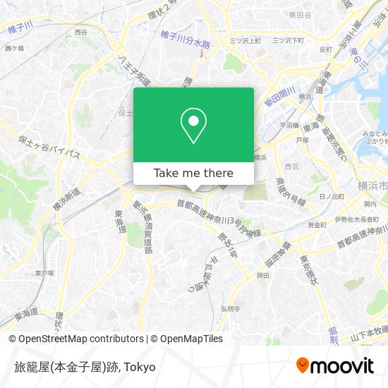 旅籠屋(本金子屋)跡 map