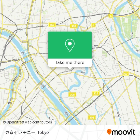 東京セレモニー map